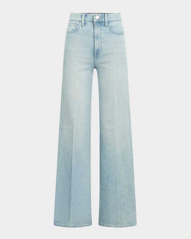 The Mia Petite Wide-Leg Jeans